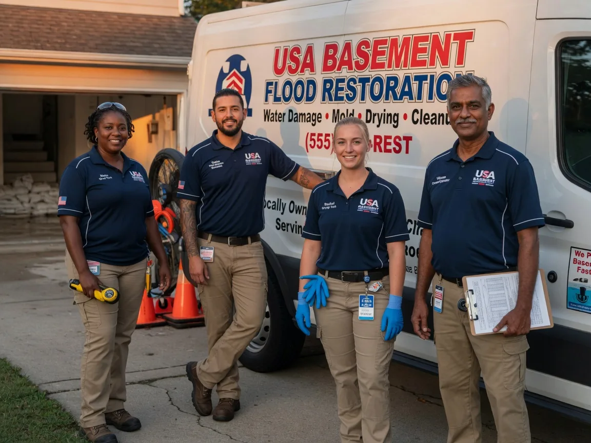 Basement Flood Cleanup company in Tracys Landing, MD